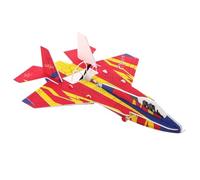 Generico Aliante Schiuma - 30cm Aereo Giocattolo | Aliante Elettrico Ricaricabile | Modello Lancio Manuale Velivolo | Ricarica USB PP Resistente Gioco Volo Esterno