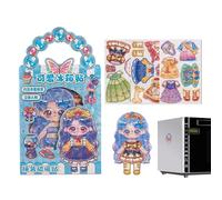 Generico Alice and Magnetic Dresses Ups Toys | Dress Up as a Princess Magnetics Puzzle Toys, Princess Dress Up Toy, Magnetic Toy