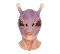 Generico Alien Masque Full Face - 3D Realistic Costume, Party Prop Accessory | Detailed Alien Face with Comfortable Fit Design, Women Men Adults Stage Haunted House Carnival Costume Use