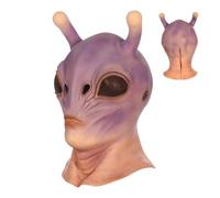 Generico Alien Masques, Full Face Costume, 14.96x7.48 inches Latex Props with Intricate Details, 3D Realistic Mask for Adults Men Women, Haunted House Carnival Stage, Cosplay Parties