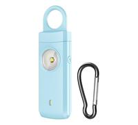 Generico Allarme Di Sicurezza Personale, Con Potente, 9,9x2,9x1,6 Cm, Luce Stroboscopica E Portachiavi, E Sirene, Ricarica Di Tipo C E Torcia A LED, Per Donne, Bambini, Ragazze, Corsa, Camminata