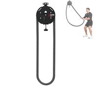 Generico Allenatore di Corde Senza Fine Endless Rope Trainer Portable Cable Pulley System Macchina Puleggia a Cavo Resistenza Regolabile Attrezzo Allenamento del Corpo for Grip Arms Body