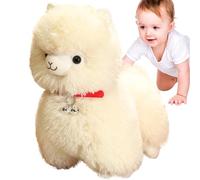 Generico Alpaca - Lama Soffice, Sicuro per i Bambini, Cuscino Soffice con Design per Cucito Resistente | Amico sensoriale per giocare durante il sonno e regalo di compleanno dec
