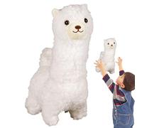 Generico Alpaca Stuffed Animal, Cute Electric Pillow, Interactive Animal Toy, Soft Plush Gift for Kids, Girls, Birthday, Christmas, Easter, Nursery Room, Cuddly with Sounds