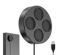 Generico Altoparlanti USB Per Computer - Mini Speaker PC Stereo | Mini Soundbar Portatile | Ampia Compatibilità, Ideale Per Riunioni, Lezioni E Musica Personale