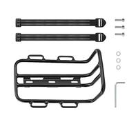 Generico Aluminum Alloy Front Bike Rack, Universal Fork Mount Cargo Carrier | Sturdy Three-Point Fixed Structure with Thickened Aluminum Alloy Tubes, Lightweight Hollow Design Maintains Stability and