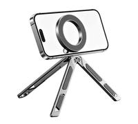 Generico Aluminum Alloy Magnetic Phone Tripod and Foldable Tablet Stand