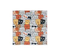 Generico Aluminum Foil Insulated Cloth - 50cm Large Size Self Adhesive Wrap | Cartoon Pattern Thermal Sheet | For Lunch Bag Box Bottle Keep Food Cold Hot Multi Purpose