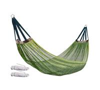 Genérico Amaca all'aperto | in rete | leggera per campeggio sull'albero per rilassarsi, cortile, balcone, viaggi, escursionismo, vacanze, mobili portatili per esterni, sedia, eq