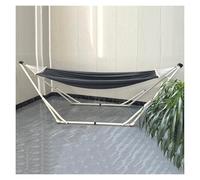 Generico Amaca con Supporto, Base for Letto A Dondolo da Terra con Sedia Sospesa E Amache, Facile da Montare, for Viaggi, Picnic(Color 1)