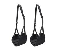 Generico Amaca per Piedi per Viaggi Aerei - Sacca Relax Portatile - con Cintura Regolabile Allungabile per Supporto in Volo,Per Voli Internazionali, Viaggi Stradali, Auto, Ufficio, Lavoro,