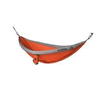 Generico Amaca Portatile, Amaca Doppia da Esterno, Tessuto da Paracadute, Portata 440 Libbre, Attrezzatura da Campeggio Ed Escursionismo (Orange)