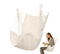 Generico Amaca Sedia,Arredamento Esterno Sospeso in Corda | Seduta Confortevole E Rilassante Per Con Capacità Massima 150kg Per Uso In Casa, Giardino E Camera Da Letto