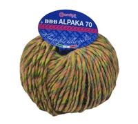 Generico Amante NSF - Filato Misto Lana e Alpaca Adatto a Tutti i Tipi di lavori Ideale per Uncinetto e Ferri, Ottima qualità - 1 gomitolo - Alpaka70 BBB Filati (1 (Multicolor))