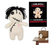 Generico Amigurumi Sostegno Emotivo | Creazioni Artigianali Motivazionali - Con Biglietto Ispirazionale, Decorazione Scrivania Per Casa, Studio E Comodino