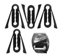 Generico Ammortizzatore Portiera Auto - Set Paracolpi Silenziosi e Anti-Collisione | 4 Gommini Universali per Serratura tipo SUV o Camion e Parcheggio Garage