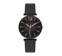 Generico Analog Watch, Easy Reading Watch, Soft Breathable Band, Second Hand, Nurse And Doctor Wrist, For Nursing Students And Medical Professionals, 1.5x1.5 Inches, Black, 1 Pack