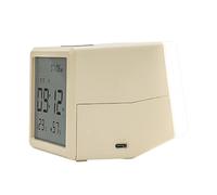 Generico ANCHE CLOCK COLLE - 7 × 3,27 In LUNG COLLO CHIEDI, COLLO DI UMIDITÀ DI TEMPERATURA, ALLARME CON LUCE | Calendario Per L'umidità Della Temperatura Per Bambino Adolescente Per Adulti, Asilo Da