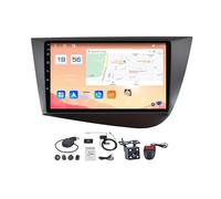Generico Android 14 Car Stereo con Navigazione GPS da cruscotto per Seat Leon 2 2005-2012 autoradio con Schermo da 9" GPS Navi Bluetooth 5.0 CarPlay Android Auto 5G Telecamera di retromarcia(M800S)