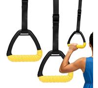 Generico Anelli da Ginnastica - Attrezzi da Palestra, Esercizi e Allenamento di,Attrezzatura da Ginnastica con Anelli,Training E Fitness A Casa, in Garage E al, Adulti, Uomini E Donne