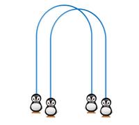 Genérico Anelli da Immersione per Piscina - Giocattoli da Immersione per Piscina Di Pinguini, PVC Antiscivolo 2 Unità Nuoto Giochi Acquatici Spiaggia