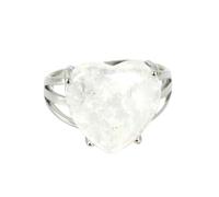 Generico Anelli Regolabili Donna, Anelli Di Cristallo Chakra, Anello Dell'Eternità Con Pietre Preziose E Bilanciamento Reiki, Anelli Regolabili Con Cristalli A Cuore, Gioielli,