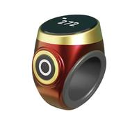 Generico Anello contatore per - Contatore conteggio Touch Control Impermeabile | Anello clicker Digitale per contare i Passi Punteggio di Golf Aula di Matematica - Portatile Mentre Si Cammina