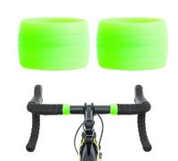 Generico Anello Fissaggio Nastro Manubrio - Anello Antiscivolo per Copriguida - Fascette Fissaggio Avvolgimenti Manubrio per Bici da Città e Touring
