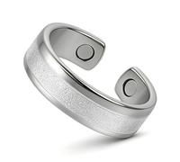 Generico Anello Magnetico Donna Gioiello per in Lega con Design Aperto