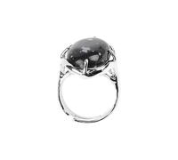 Generico Anello Regolabile Donna, Anelli Grandi E Massicci In Pietra Ovale Per Donne E Ragazze, Anello Di Cristallo Chakra Regolabile, Gioielli Fatti A Mano Per Donne E Uomini, Regalo Per San Valent