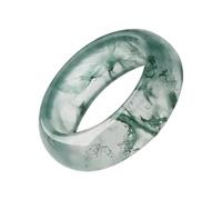 Generico Anello Uomo Agata Muschiata Gioielli Da Con Gemme Eleganti | Anelli Naturali Eleganti Per Donne Uomini Fidanzate San Festività Quotidiano Serate Romantiche Eventi Speciali