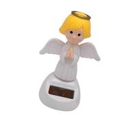 Generico Angel Car Decoration - Solar Toy Cute Angel For Dashboard Decor | Shaking Head AngelCar Accessories, Small Gadget Decor For Car, Desk, Window