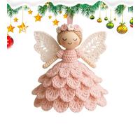 Generico Angel | Kit Cochillo per angeli decorativi fatti a mano | Decorazioni di fili per Natale, compleanno, casa, donne, adulti e bambini