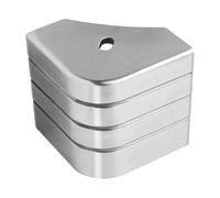 Generico Angoli del Ponte Pontone - Tappi Angolari per Barche Resistenti, Hardware per Pontili Marini, Resistente alla Ruggine, Forniture per Pontili di Ancoraggio Regolabili per Barche Ponto