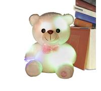 Generico AnimaDi Peluche Con Luce Notturna | Morbida Decorazione per Camera Luminosa,Orsacchiotto Colorato con LED - Per Bambini e Bambine Salone Camera dei Giochi Ufficio Soggiorno e da