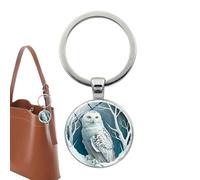 Generico Animal Bird Bag Charm - Portable Car Key Ring & Pendant | Backpack Decoration Chain Holder For Purse, Schoolbag, & Backpacks - Cute Boho Accessory,Stocking Filler Wisdom Symbol