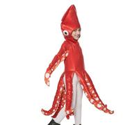 Generico Animal Costumes For Kids | Unisex Red Octopus Photo Props