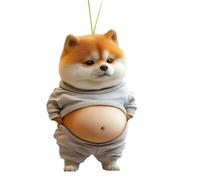 Generico Animal Keychains - 2D Acrylic Purse Charm for Dog Lovers | High-Clarity Polycarbonate with Double-Sided Graphics & Stainless Steel Lobster Clasp for Men, Women, Backpacks and Keys