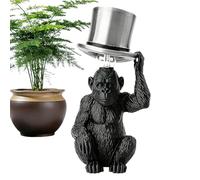 Generico Animal Lamp Sculpture, Creative Monkey Light, Decorative Fixture with Playful Design, Bedside Glow with Sturdy Build, 13.7 * 7.28 * 5.9 in Office Ornament, Cafe Utility for Bedroom Display