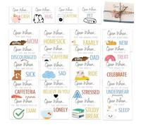 Genérico Animal Open When Envelopes - 24pcs Greeting Card Letter Set, College Graduation Gift, University Keepsake | Creative Stationery Package, Personalizzed Memory Letters, Fun Surprise Notes