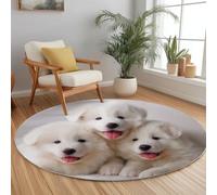 Generico Animale cane Cucciolo Modello La Zona Tappeto Cucina Zerbino Macchina Lavabile Antiscivolo Tappeti, 90cm