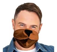 Generico Animale con copertura per il viso di falena mobile, Animale con copertura per il viso divertente,per costumi con antivento - Novità per la mascheratura del volto di animali che coprono