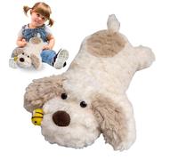 Generico Animale Di Peluche Cane | Bambola Carina Del Cucciolo Con Design Ape,Cane Giocattolo In Posizione Sdraiata | Per Adulti Bambini Casa Asilo Camera Da Soggiorno Divano Sedia Scaffale Scrivania