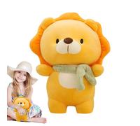 Generico Animale di peluche di peluche leone | decorativo in peluchee con leonee di peluchee | Simpatica bambola di leone di per il comfort dei bambini, l'arredamento della cameretta, l'abbraccio