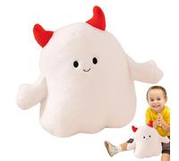 Generico Animale Di Peluche Fantasma, Cuscino Di Fantasmi, Halloween Ghost Con Cappello Di Zucca, Peluche Di Di Corno Del Diavolo, Decorativo Cuscinetto Abbraccio, Cartone Animato