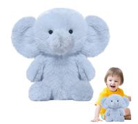 Generico Animali di Peluche per Bambini | Elefantino Peluche per la Nanna Giocattolo Morbido,Compagno Morbido per Abbracci Sonni e Divano Tavolo Compleanno Soggiorno Sala da Pranzo Bambine Ragazzi