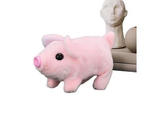 Genérico Animali domestici elettrici simulati - di peluche camminatore e stridente | animale robot interattivo per bambini, ragazze | giocattolo elettronico, gioco d'imitazione, casa, scuola