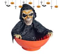 Generico Animated Skeleton Candy Bowl Halloween Table Decoration
