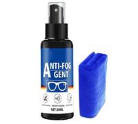 Generico Anti Fog Spray - Lens Cleaning Solution, Clear Defogger Spray, Multi Cleaner Fluid, Portable Care Bottle | Long Lasting Clarity Solution for Ski Goggles Diving Glasses Camera Screen Use