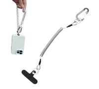 Generico Anti Loss Phone Strap, Extendable Phone Safety Leashes, Portable Wrist Tether System, Shock Resistant Cord Attachment, Minimal Adventure Style Design for Daily Commute Use